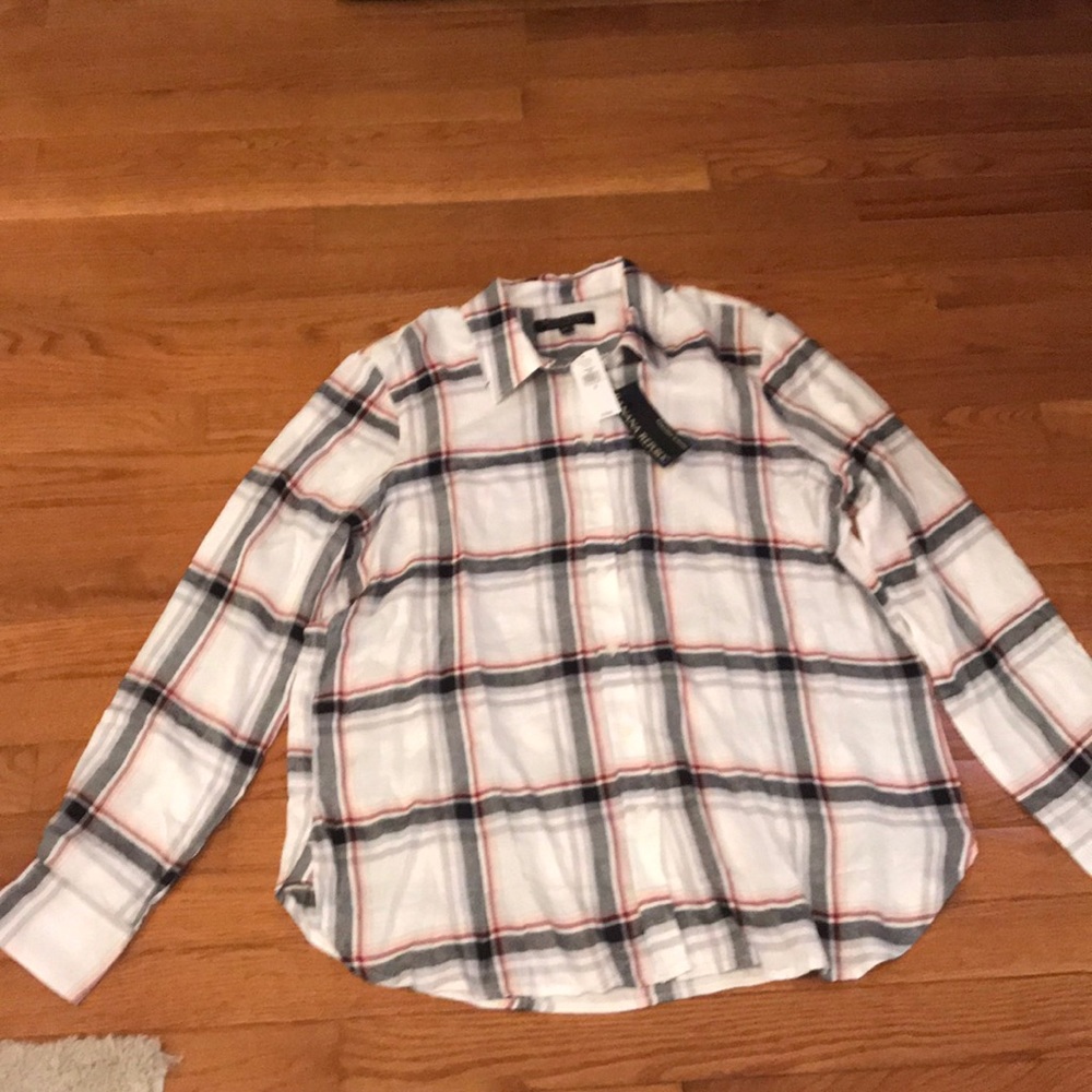 Banana Republic Long Sleeve Checkered Shirt
